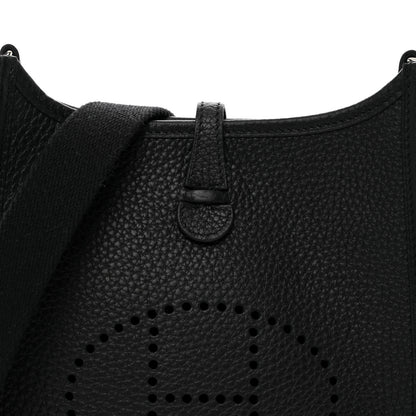 Hermes Taurillon Clemence Evelyne TPM Black 7 of 9