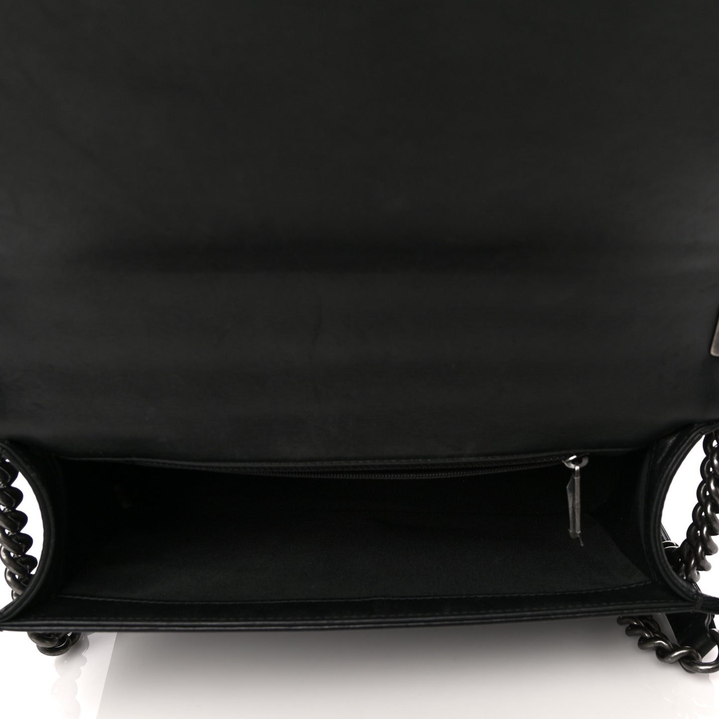 Calfskin Quilted New Medium Boy Flap Black