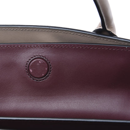 Prada Saffiano City Calfskin Bibliothèque Top Handle Cammeo Granato 11 of 11