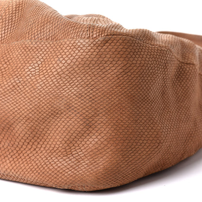 Jimmy Choo Snakeskin Embossed Calfskin Rahmyn Beige 10 of 10