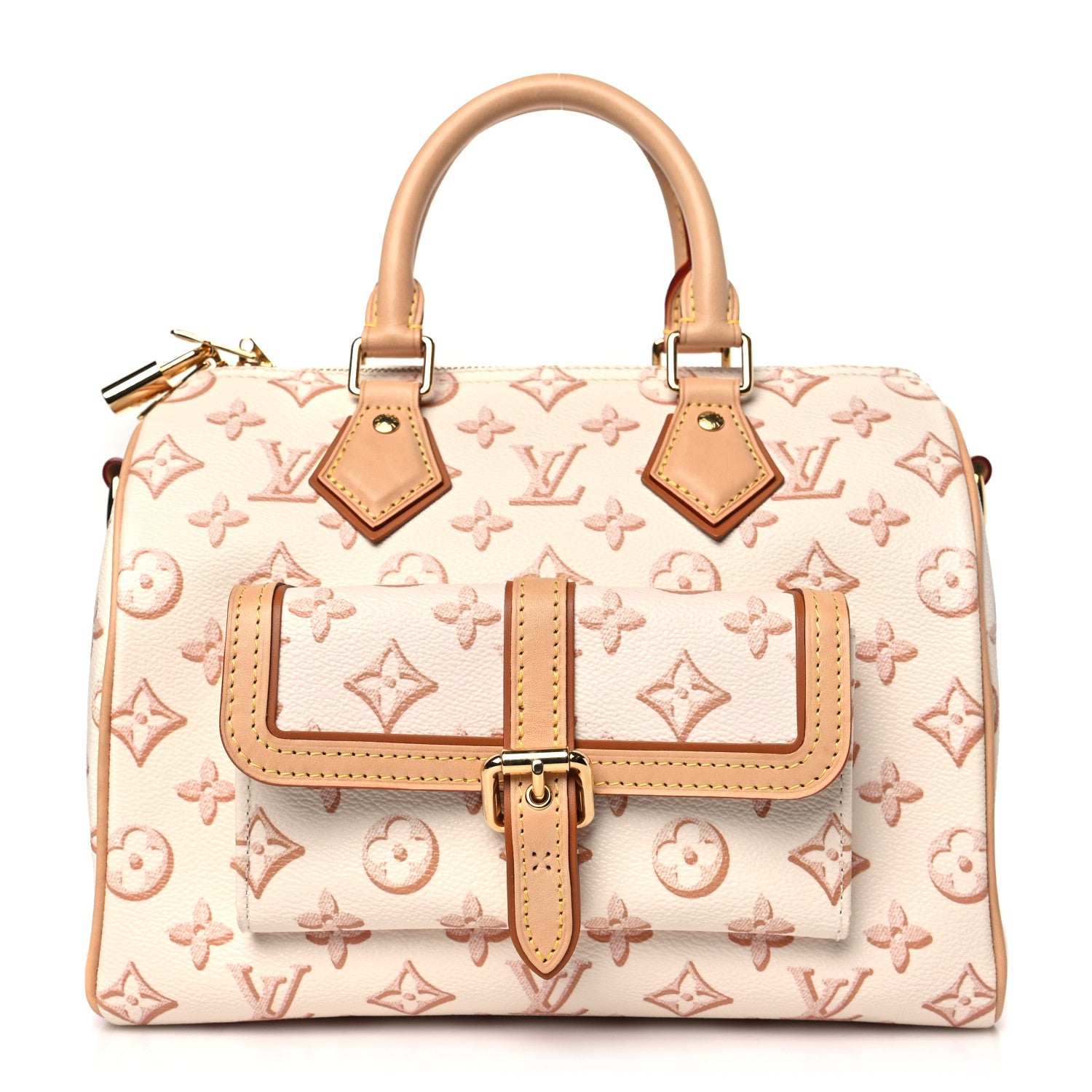Louis Vuitton Monogram Fall for You Speedy Bandouliere 25 Beige Clair 1 of 8