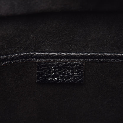Celine Drummed Calfskin Nano Luggage Black 6 of 6