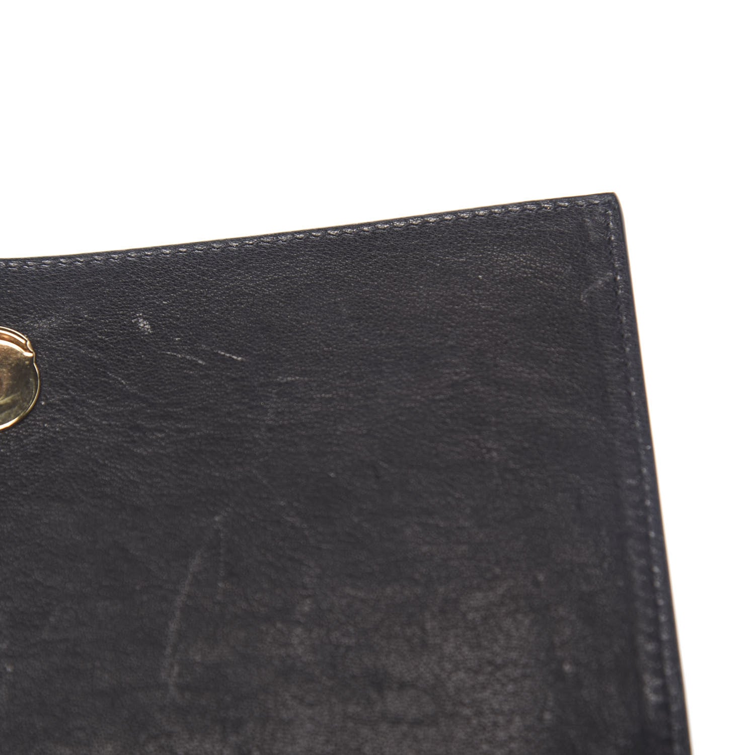 Saint Laurent Smooth Calfskin Classic Monogram Kate Heart Tassel Heart Chain Wallet Black 19 of 20