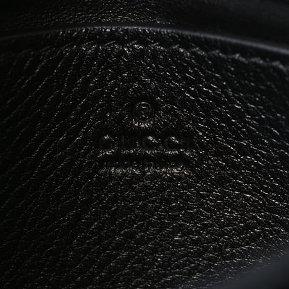 Gucci Roxy Calfskin Web Mini Blondie Shoulder Bag Black 6 of 9