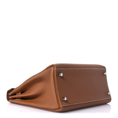 Hermes Togo Kelly Retourne 28 Gold 4 of 11