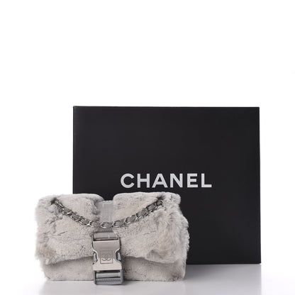 Chanel Rabbit Fur Sport Flap Grey 11 of 11