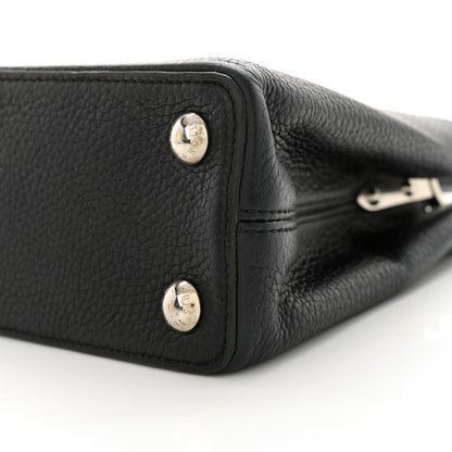 Louis Vuitton Taurillon Capucines BB Black 10 of 13