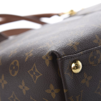 Louis Vuitton Monogram V Tote MM Black 7 of 16
