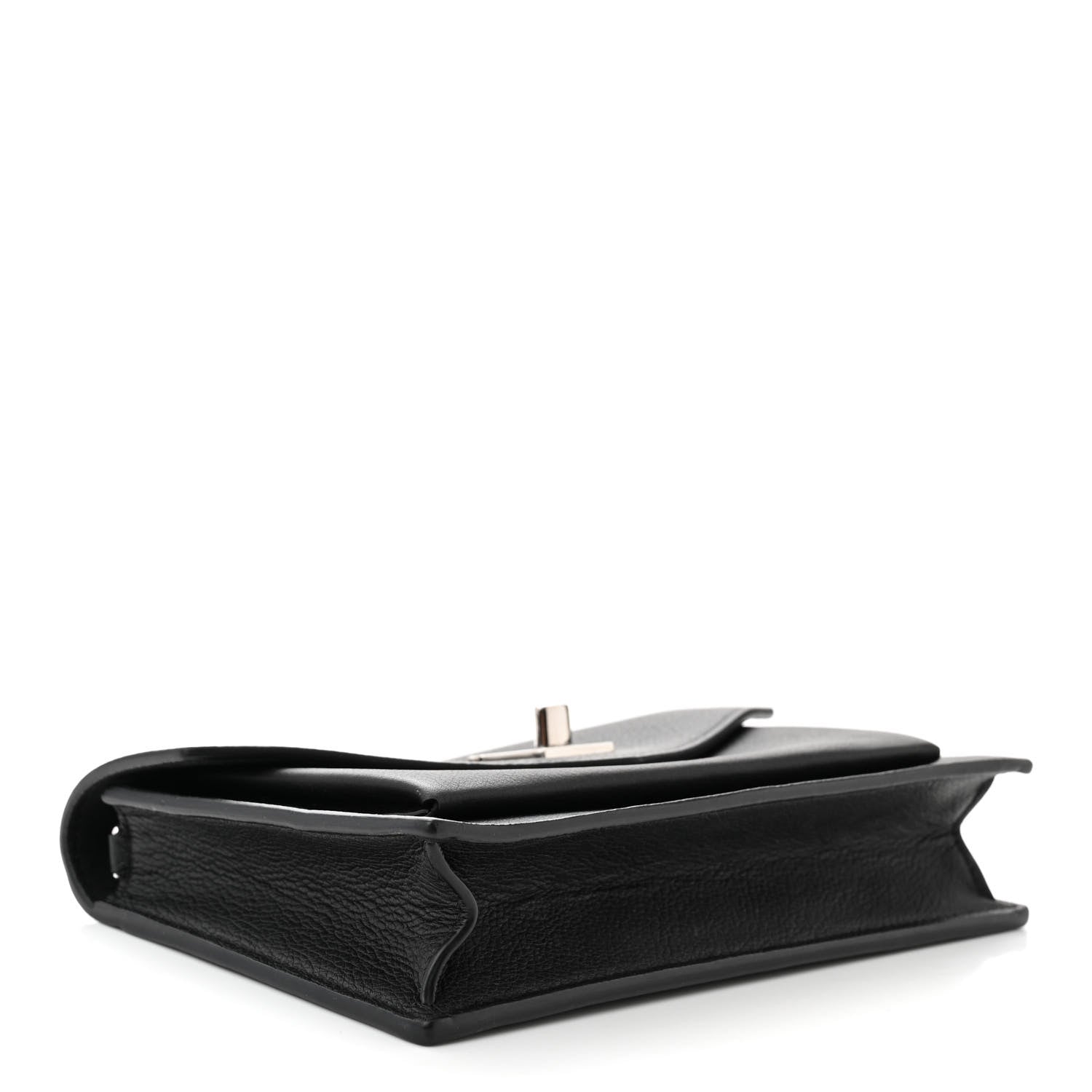 Louis Vuitton Soft Calfskin My Lockme Chain Pochette Black 4 of 9