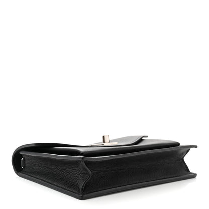 Louis Vuitton Soft Calfskin My Lockme Chain Pochette Black 4 of 9