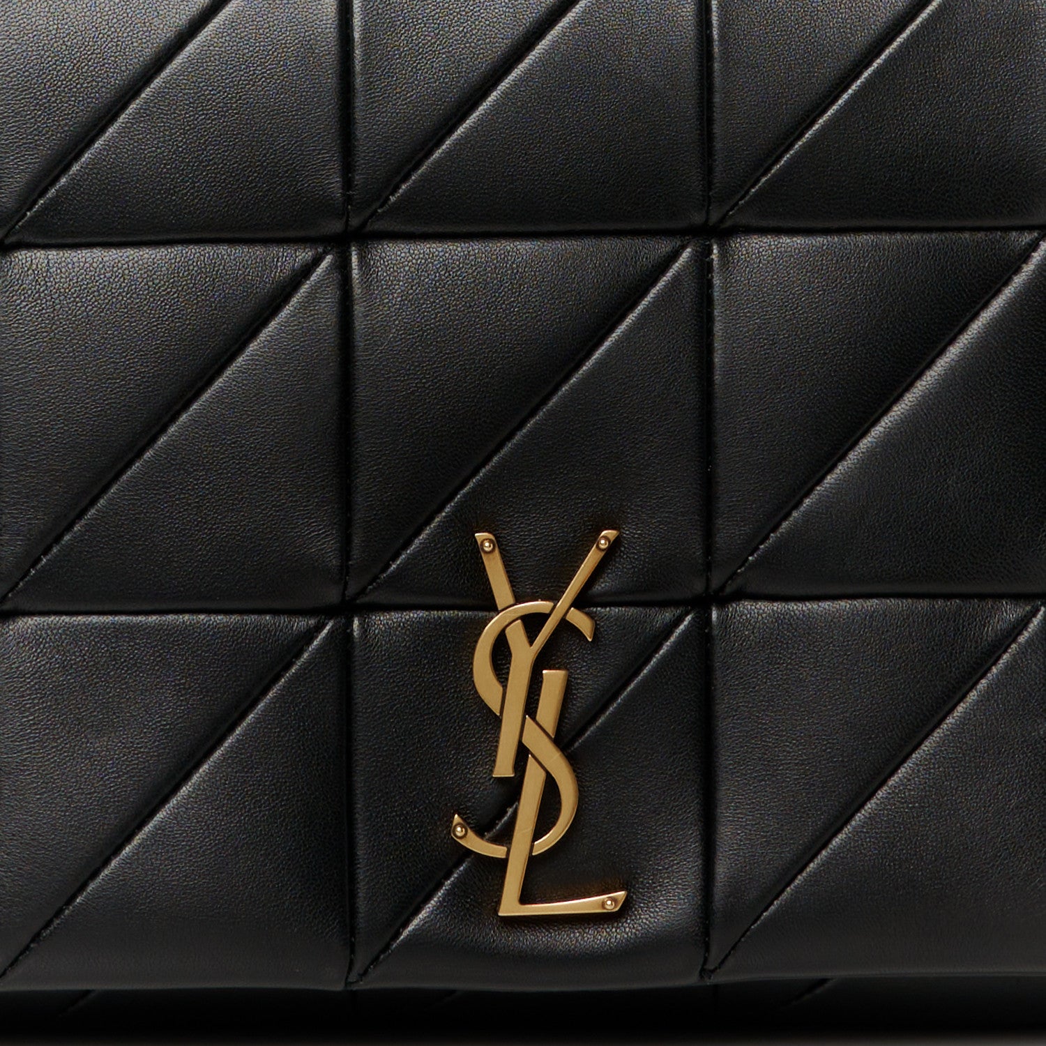 Saint Laurent Lambskin Patchwork Monogram Large Jamie Black 8 of 10