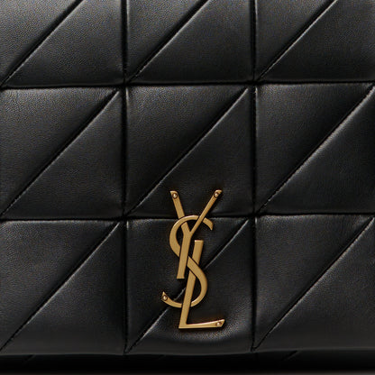 Saint Laurent Lambskin Patchwork Monogram Large Jamie Black 8 of 10