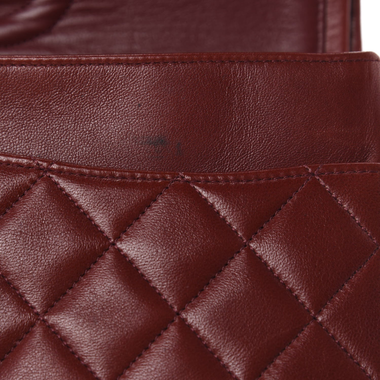 Chanel Lambskin Quilted Small Double Flap Red 15 of 17