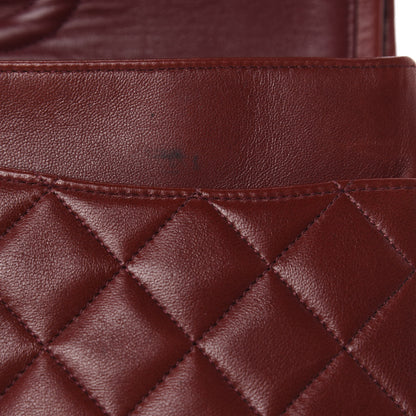 Chanel Lambskin Quilted Small Double Flap Red 15 of 17