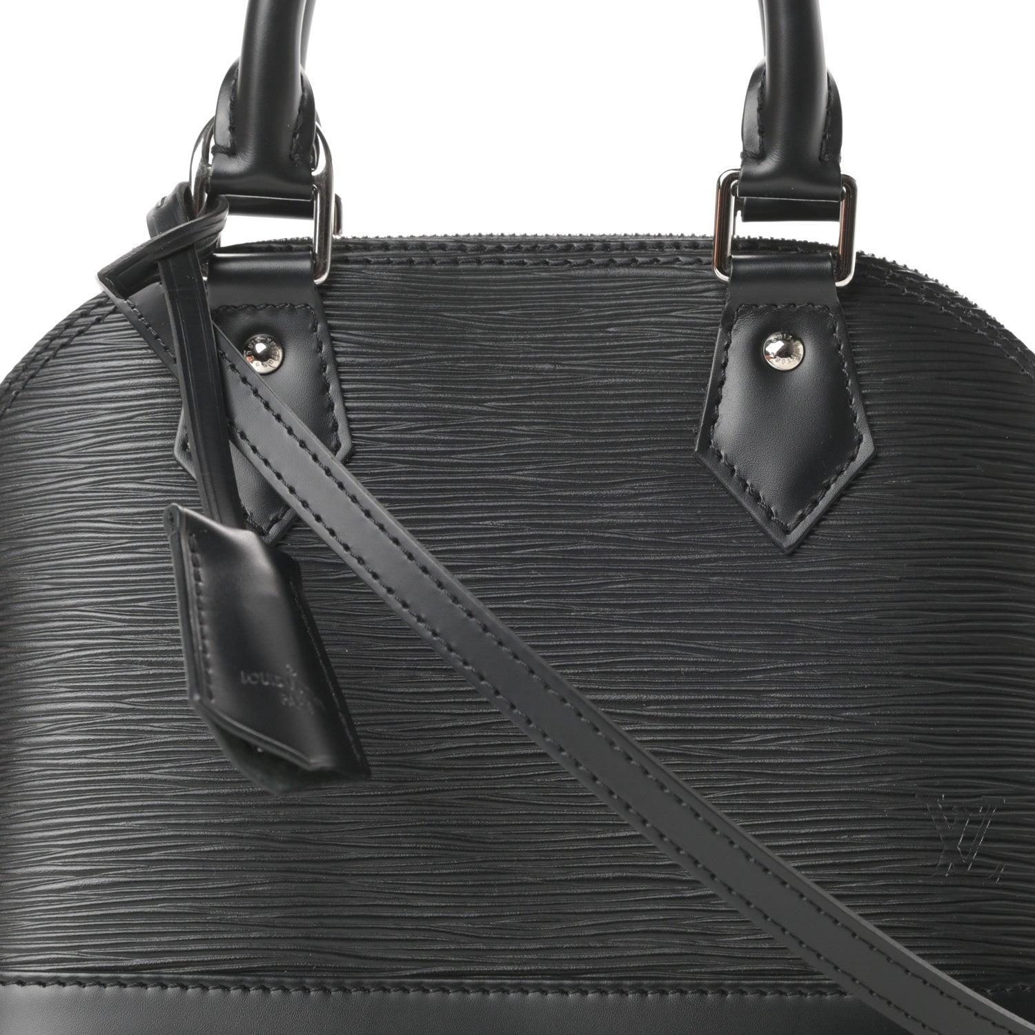 Louis Vuitton Epi Alma BB Black 8 of 12