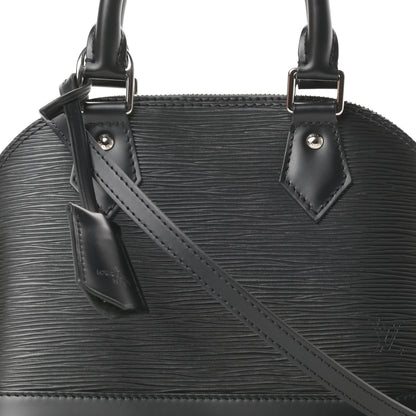 Louis Vuitton Epi Alma BB Black 8 of 12