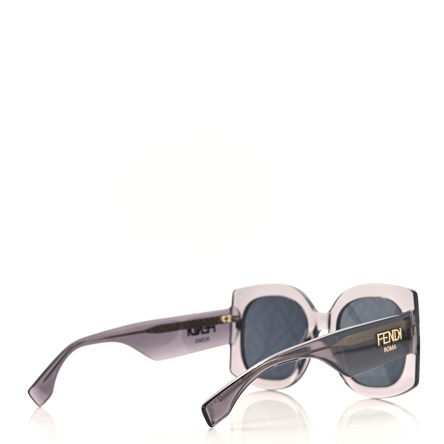 Fendi Acetate FF Sunglasses FF 0436/G/S Grey 4 of 7