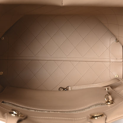 Chanel Calfskin Large Serial Shopper Tote Beige 5 of 9