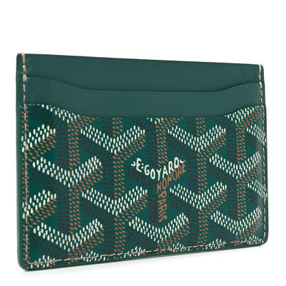 Goyard Goyardine Saint Sulpice Card Holder Green 3 of 6