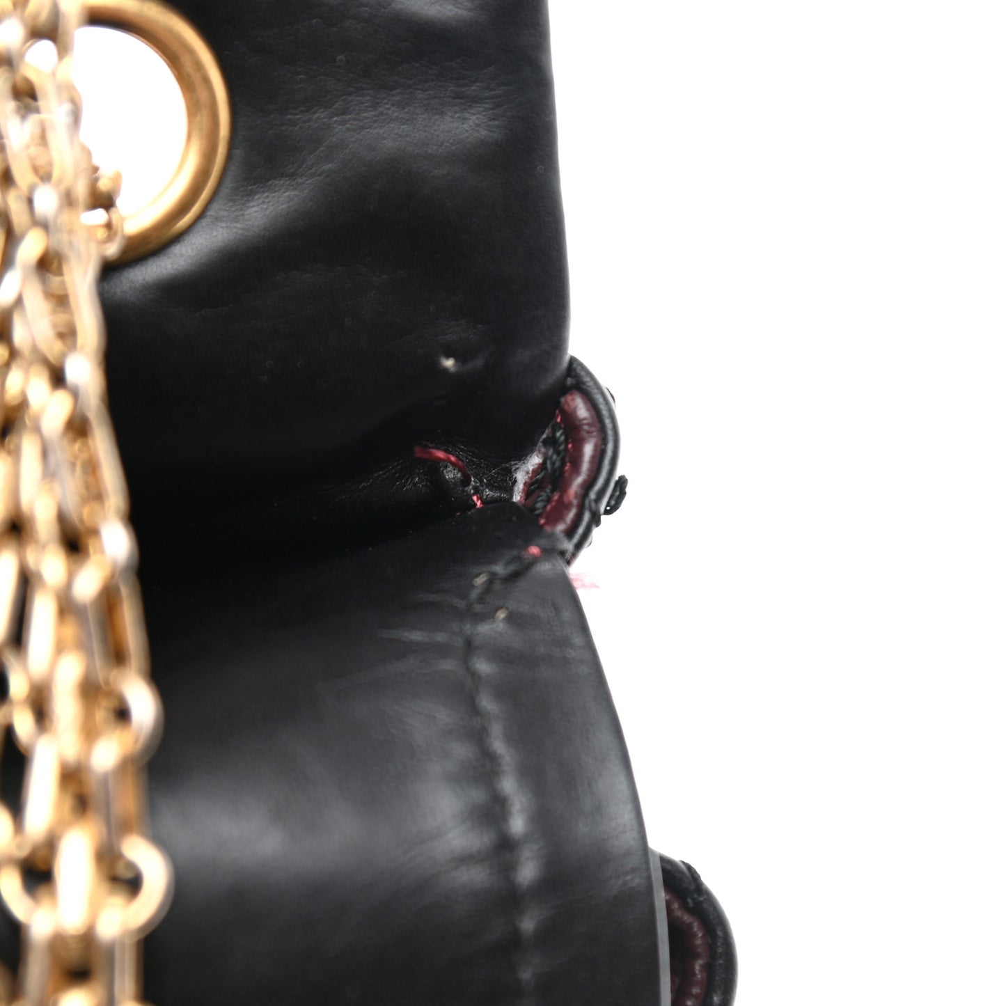 Aged Calfskin Quilted 2.55 Reissue 226 Flap Black