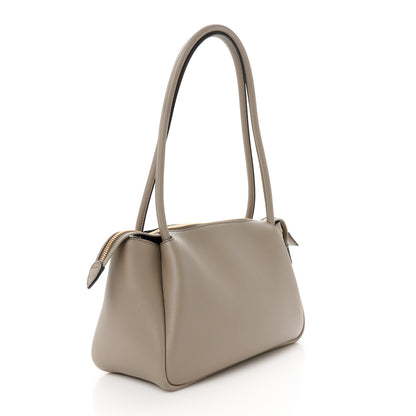 Prada Soft Calfskin Medium Darling Shoulder Bag Argilla 2 of 8