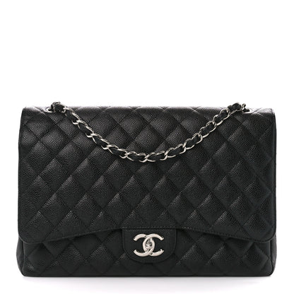 Chanel Caviar Quilted Maxi Double Flap Black 1 of 11