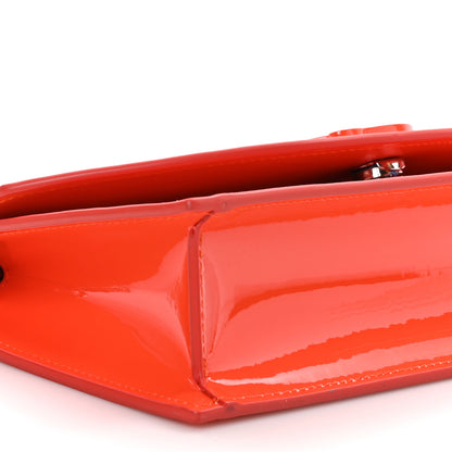 Christian Louboutin Patent Calfskin Loubi54 Crossbody Clutch Vitamine 8 of 10