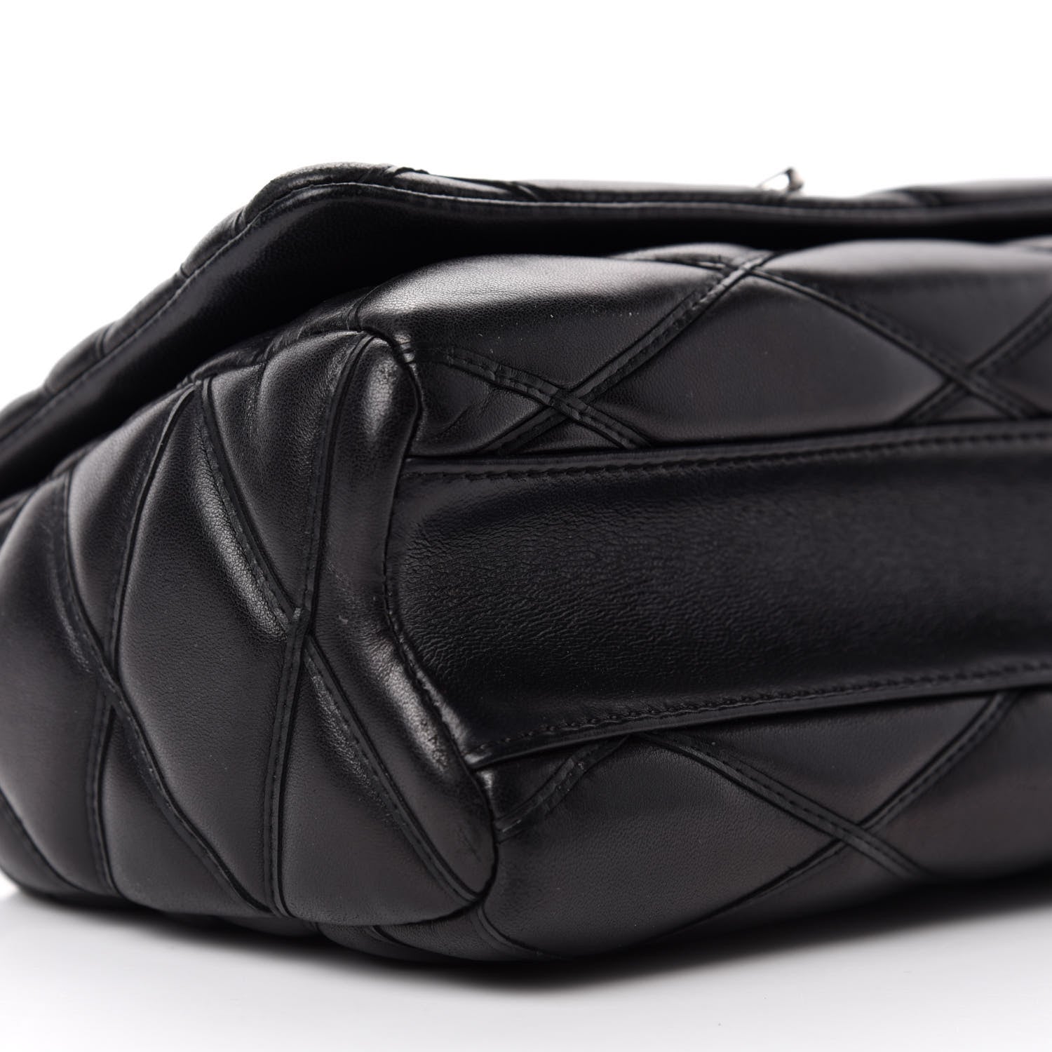 Louis Vuitton Lambskin Malletage GO-14 PM Black 6 of 11