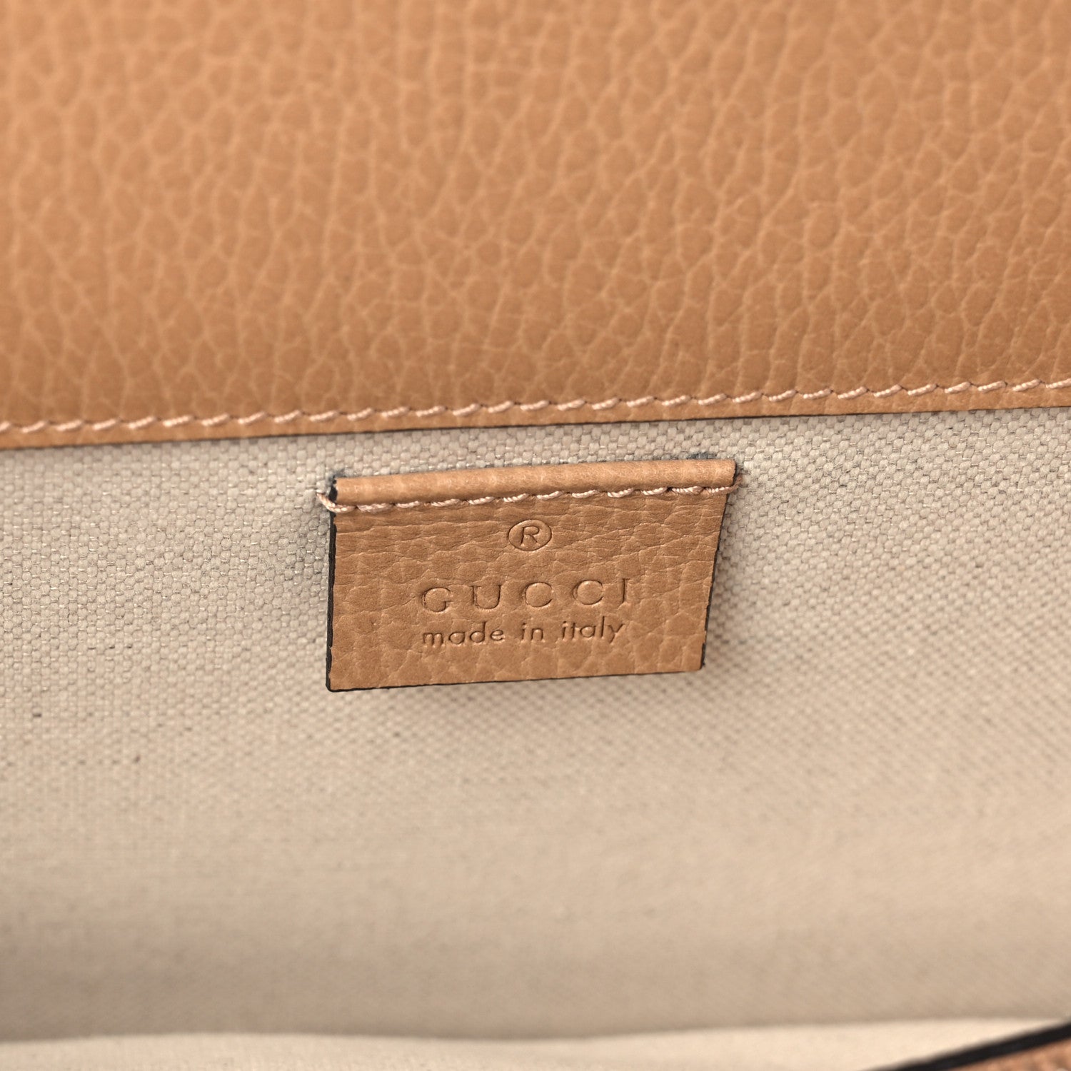 Gucci Dollar Calfskin Crystal Small Dionysus Shoulder Bag Natural Tan Black Diamond 7 of 12