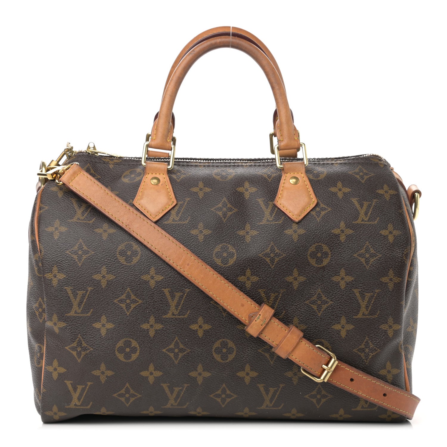 Louis Vuitton Monogram Speedy Bandouliere 30 1 of 16