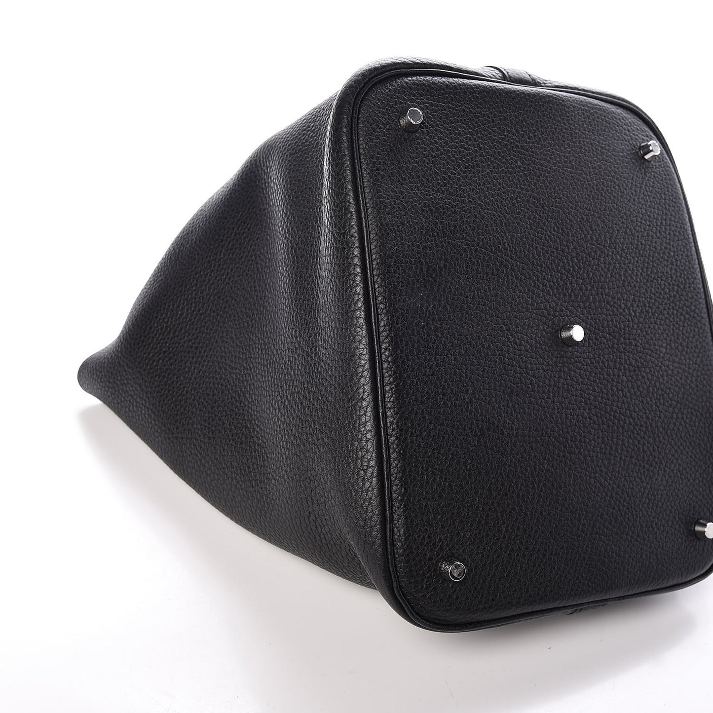 Taurillon Clemence Picotin Lock 26 GM Black