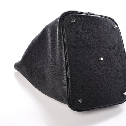 Hermes Taurillon Clemence Picotin Lock 26 GM Black 8 of 11