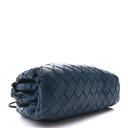 Bottega Veneta Nappa Intrecciato The Mini Pouch Deep Blue 5 of 12