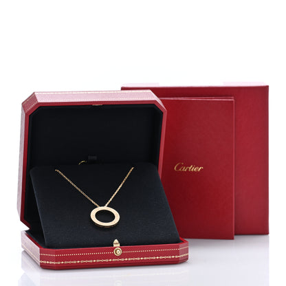 Cartier 18K Yellow Gold LOVE Pendant Necklace 7 of 7
