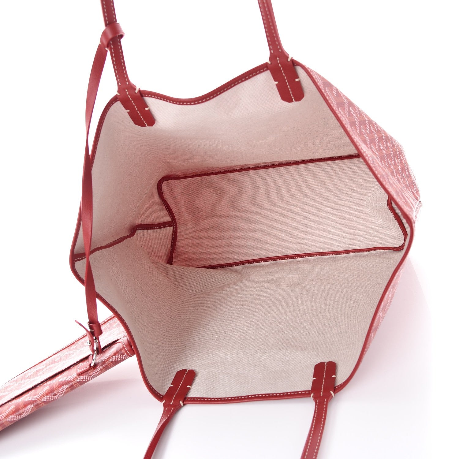 Goyard Goyardine Saint Louis PM Red 6 of 10