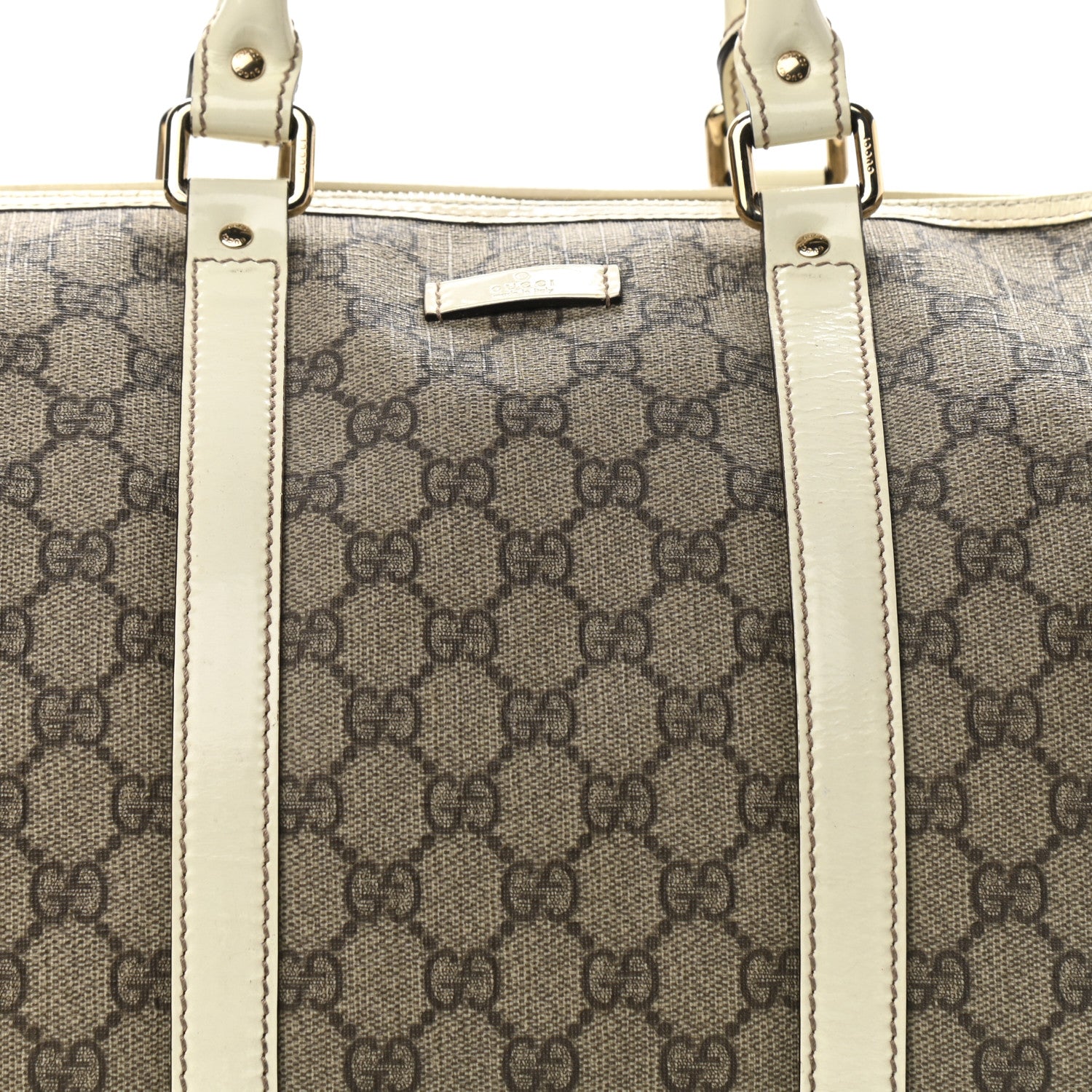 Gucci GG Plus Monogram Medium Joy Boston Off White 8 of 12
