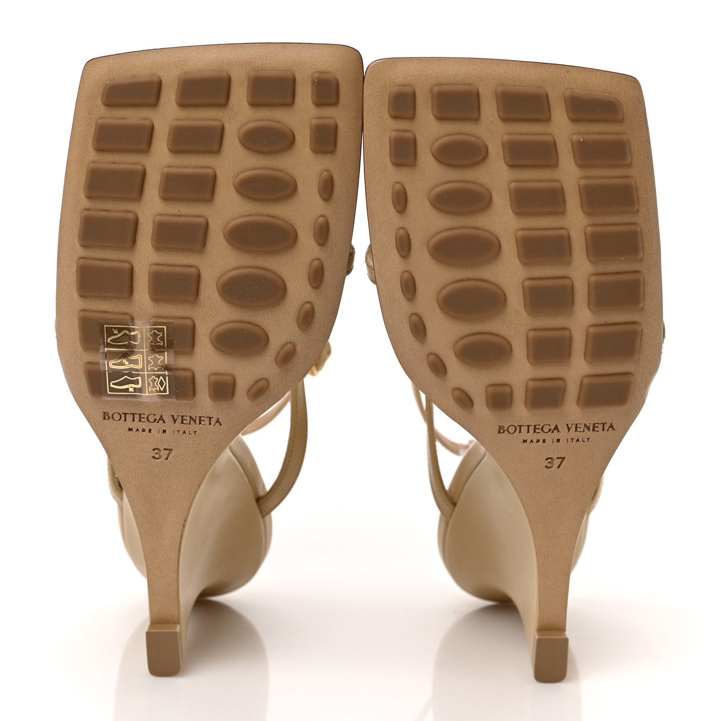 Lambskin Stretch Lounge Wedge Sandals 37 Cane Sugar