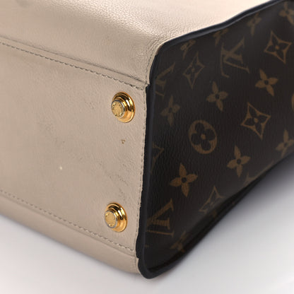 Louis Vuitton Calfskin Monogram On My Side Greige 9 of 9