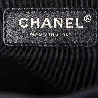 Chanel Lambskin Quilted Small Cuba Urban Spirit Backpack Black 6 of 12