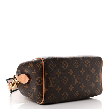Louis Vuitton Monogram Speedy Bandouliere 20 Black 4 of 11