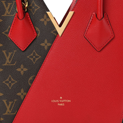 Louis Vuitton Calfskin Monogram Kimono Tote PM Cherry 9 of 13