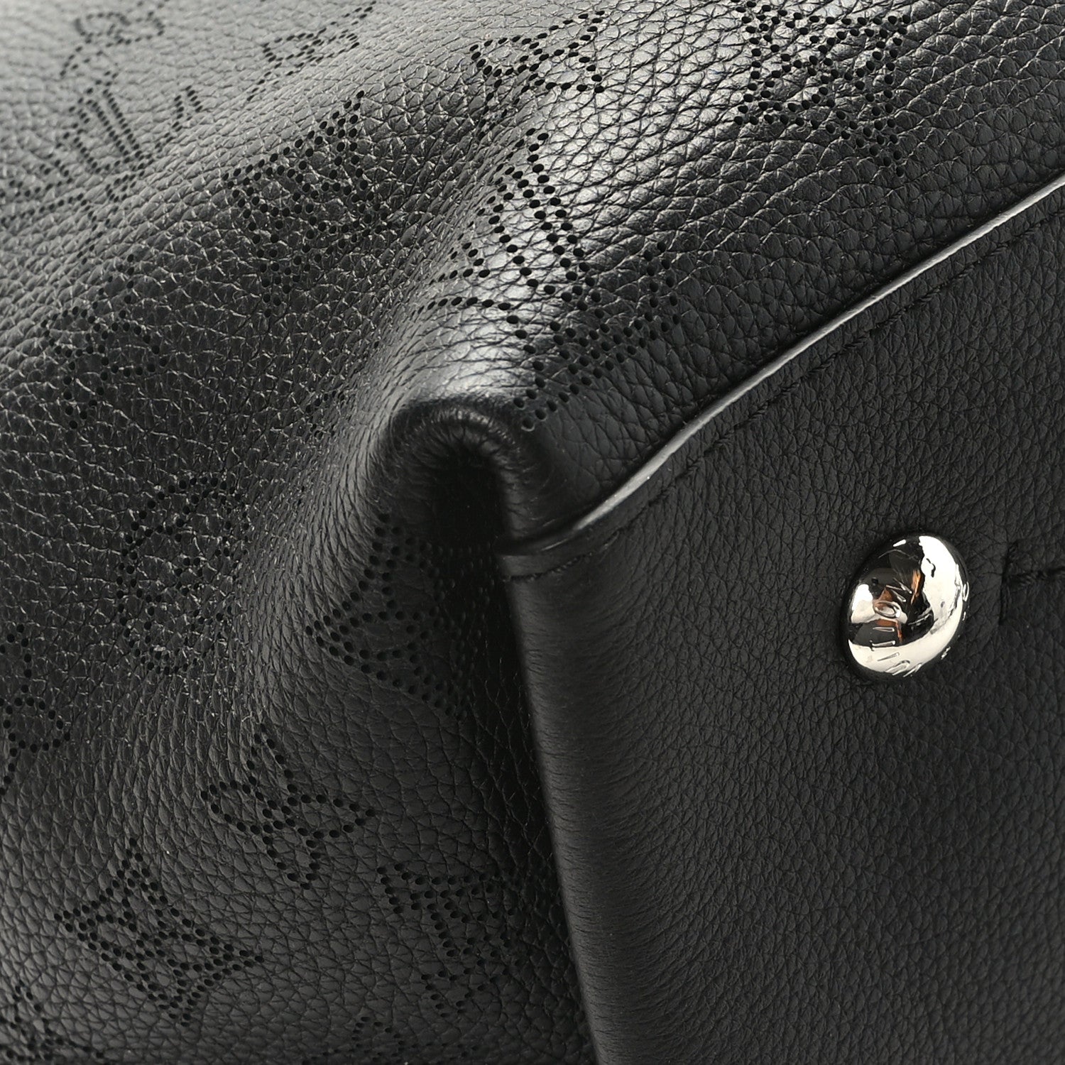 Louis Vuitton Mahina Carmel Hobo Black 9 of 10