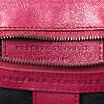Proenza Schouler Lambskin Medium PS1 Satchel Chianti 5 of 6