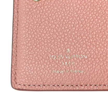 Louis Vuitton Empreinte Monogram Giant Clea Wallet Rose Trianon Creme 6 of 8