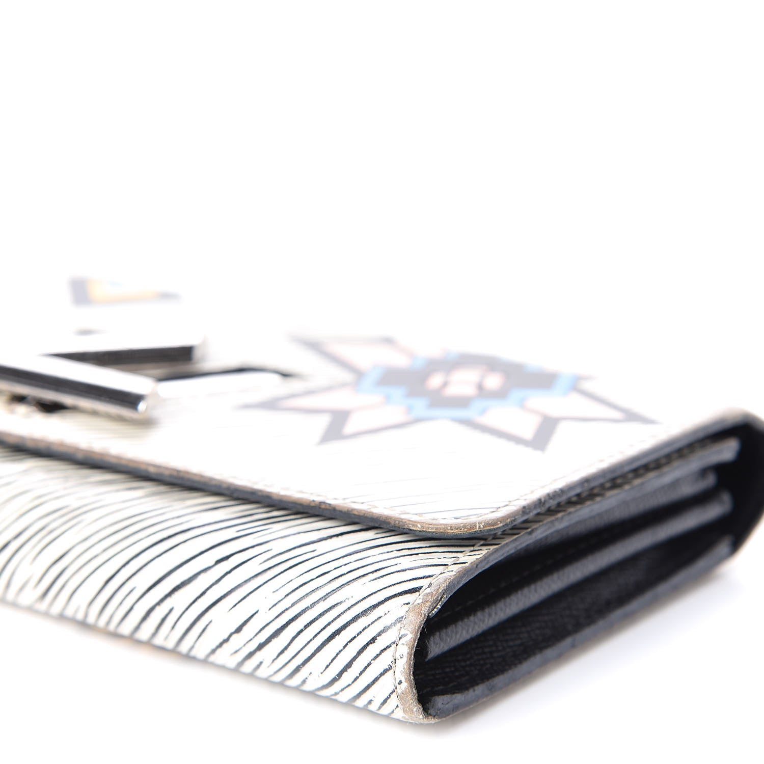 Louis Vuitton Epi Azteque Twist Wallet White 7 of 10