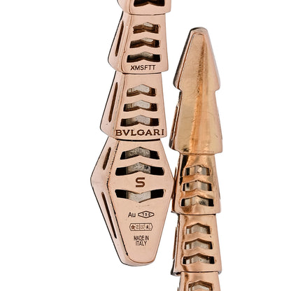 Bulgari 18K Rose Gold Serpenti Viper Bracelet S 4 of 4