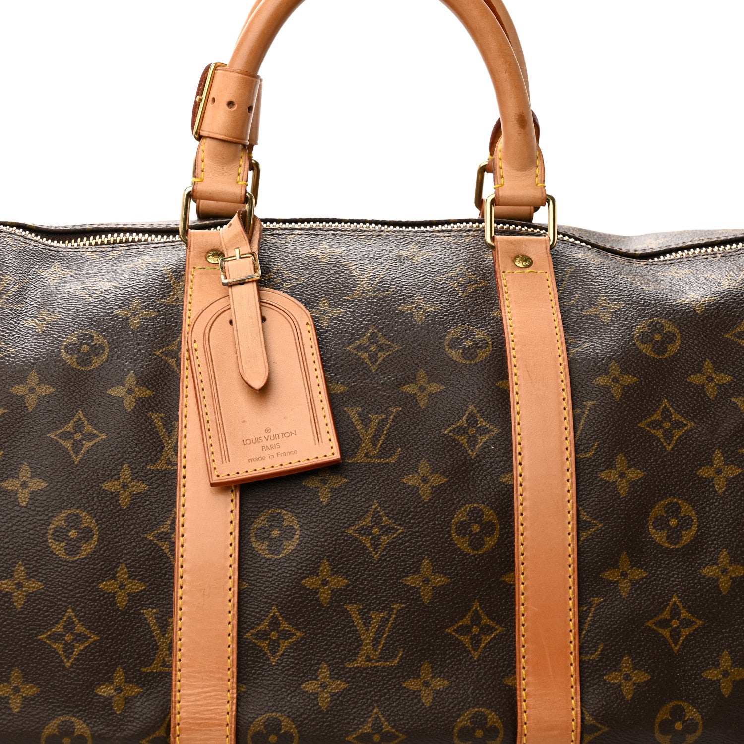Louis Vuitton Monogram Keepall Bandouliere 55 7 of 19