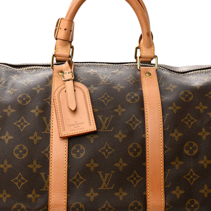 Louis Vuitton Monogram Keepall Bandouliere 55 7 of 19