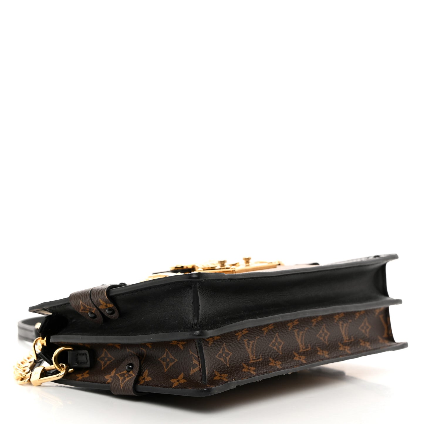 Reverse Monogram Trunk Clutch