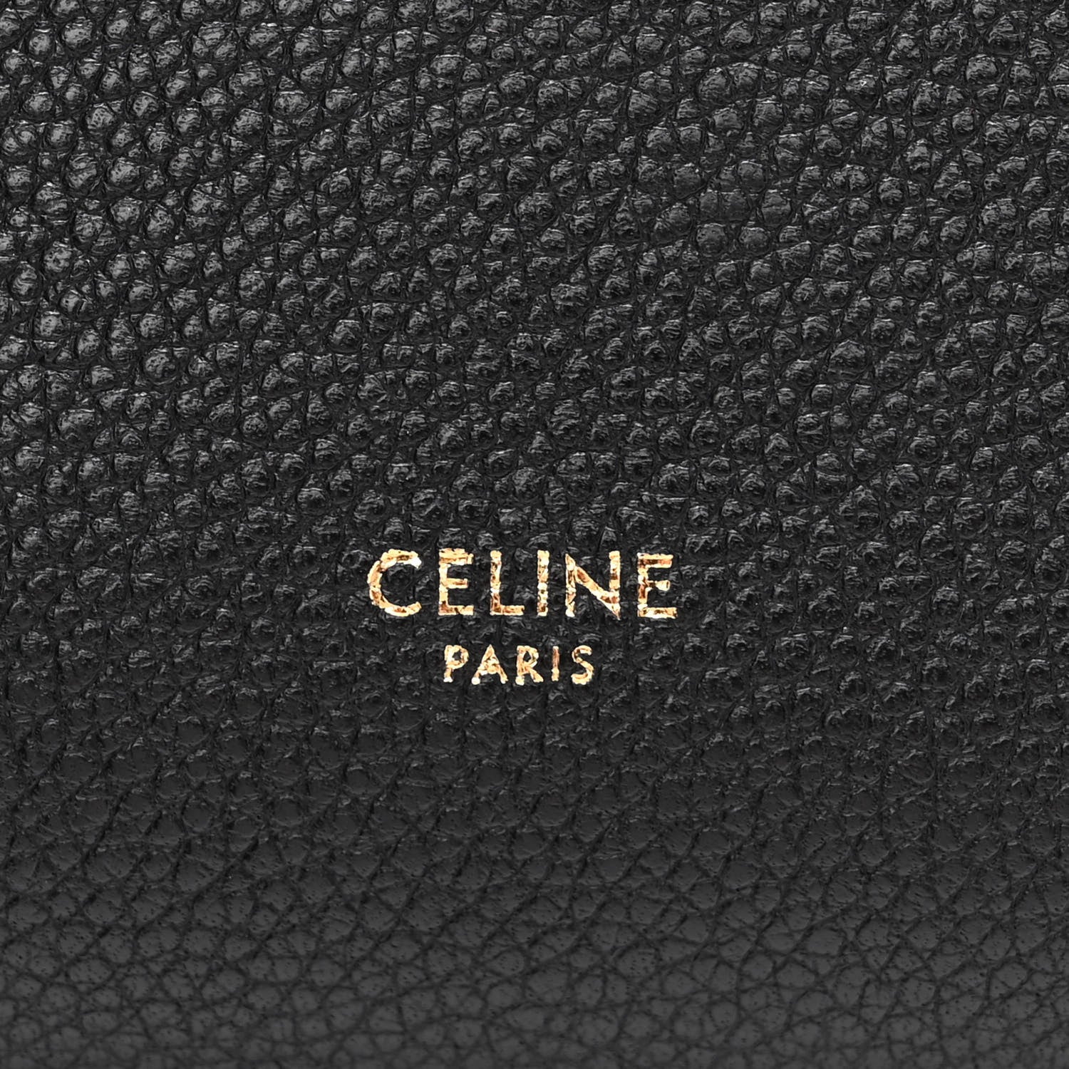 Celine Soft Grained Calfskin Small Sangle Bucket Bag Black 6 of 9